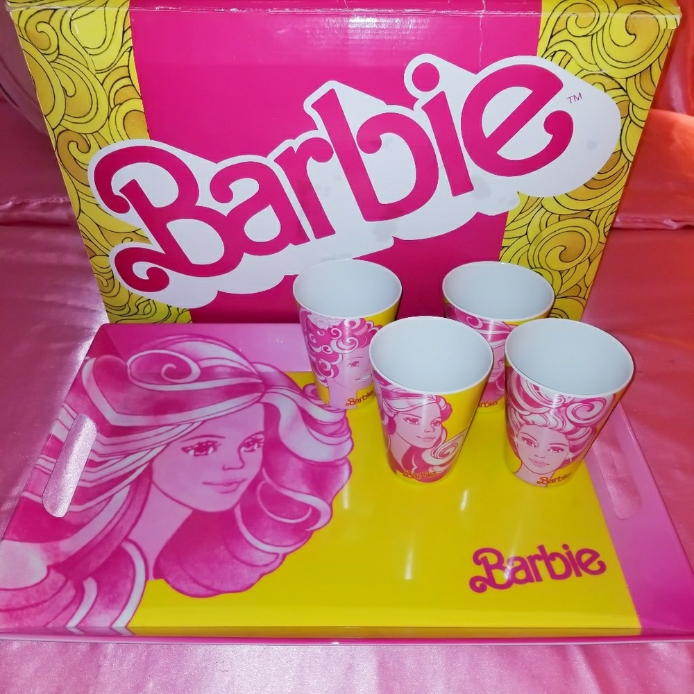 Rare Barbie collector serving tray